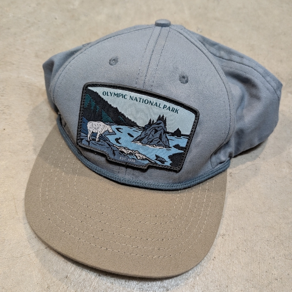 Sendero Provisions Co. Adventure Cap Olympic National Park Rope Snap Back